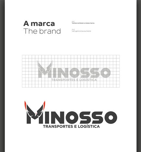 Identidade Visual Minosso Transportes E Log Stica Behance