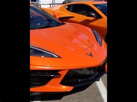 SEBRING ORANGE C8 CORVETTE VS AMPLIFY ORANGE C8 2022 Shorts YouTube