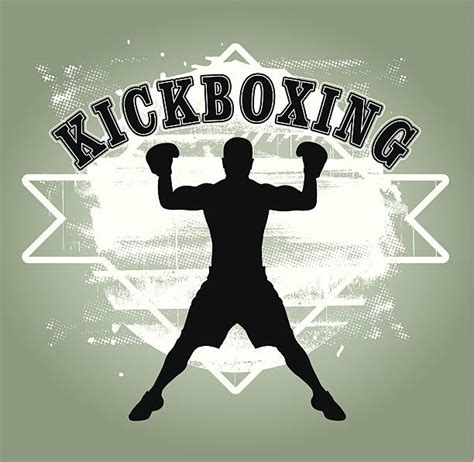 Kickboxing Clip Art Vector Images And Illustrations Istock