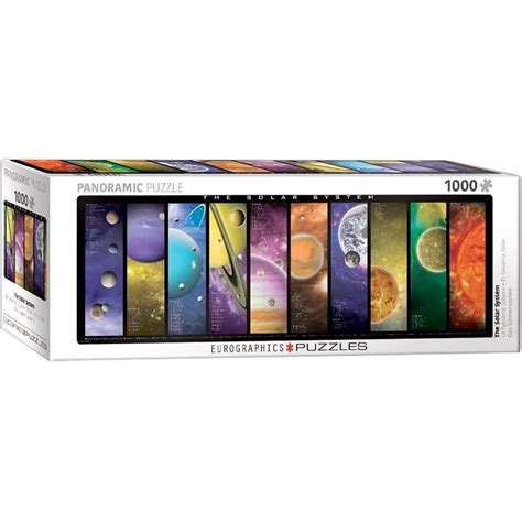 Eurographics Solar System Panoramic Jigsaw 1000 Pc