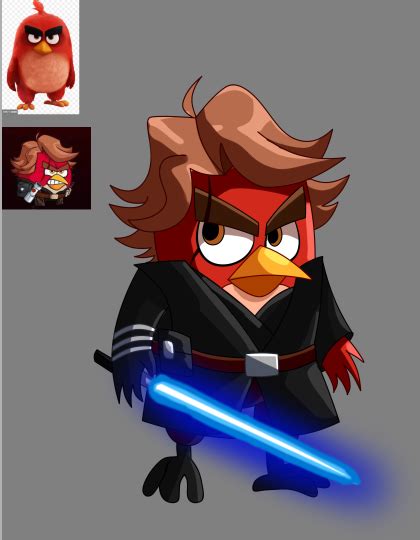 Angry Birds Star Wars 2 Anakin Skywalker Sith Apprentice