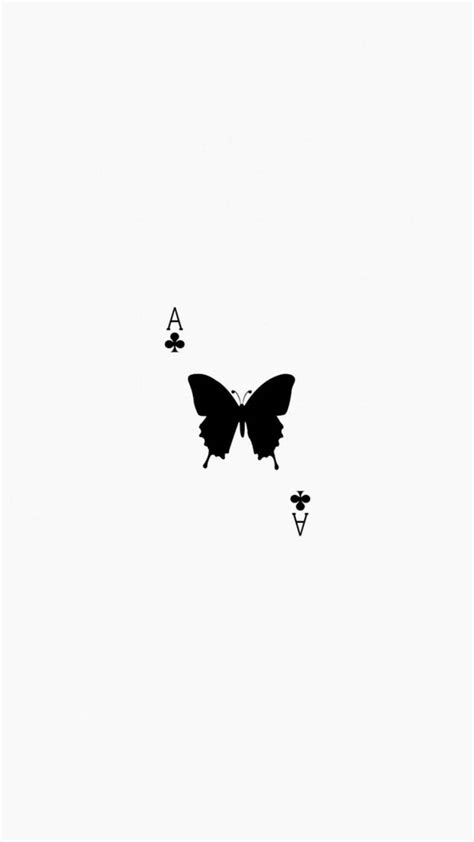 Black And White Butterfly Wallpaper