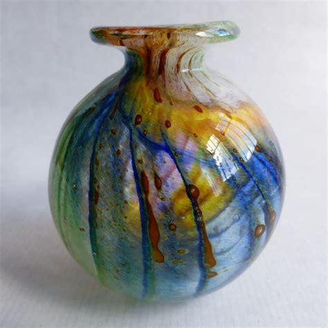 Blown Glass Vase From Mdina Glass Malta S For Sale At Pamono