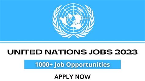 Jobs At United Nations Hiring January 2024 Available Positions