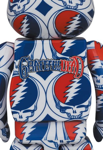 Medicom Toy Be Rbrick Grateful Dead 100％ And 400％ Steal Your Face