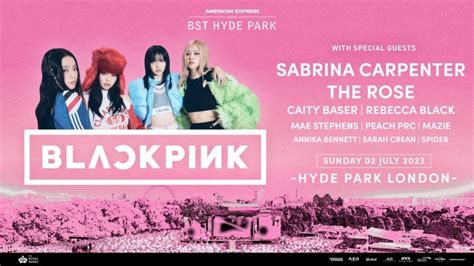 BLACKPINK en el festival BST Hyde Park dará un concierto histórico