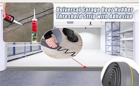 Tolanbbt Ft M Universal Garage Threshold Seal Strip With Ml