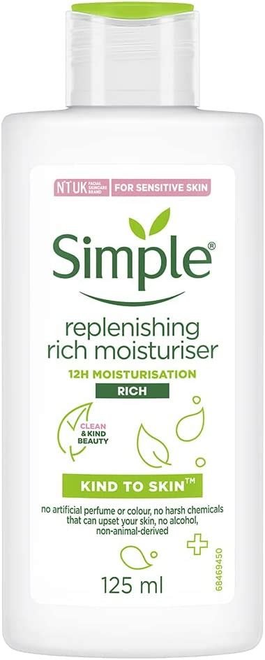 Simple Replenishing Rich Moisturiser 125ml By Simple Mx