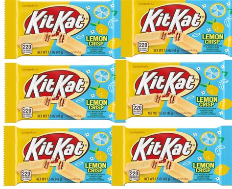 Kit Kat Lemon Crisp Bars 1 5oz Six Packs