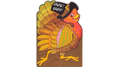 Vintage Hallmark Thanksgiving Card