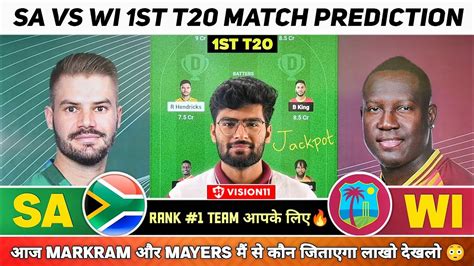 Sa Vs Wi Dream Sa Vs Wi Dream Prediction South Africa Vs