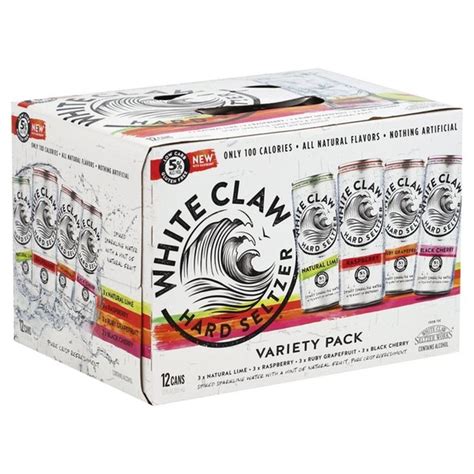 White Claw Hard Seltzer Variety Pack 12 Fl Oz Instacart