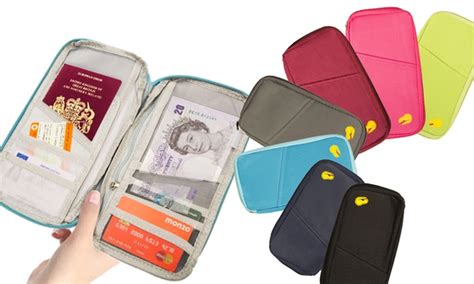 Up To 60 Off Travel Document Holder Groupon