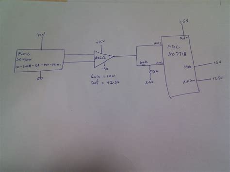 Circuito De Detección De Presión Diferencial Electronica