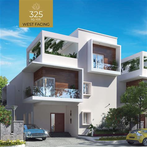 Sq Yd Premium Bhk West Facing Villas Sale In Hyderabad