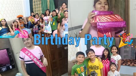 12th Birthday Party Vlog Of Nishtha Youtube