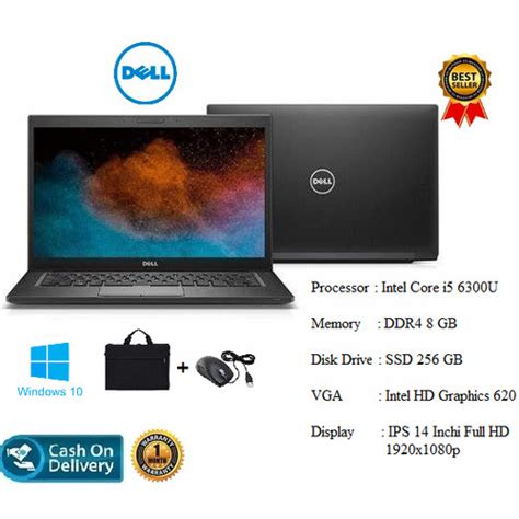 Jual Laptop Dell Latitude 7480 Core I5 6th Ram 32gb 1tb Ssd Touchscreen 5480 I5 Gen 6 8gb