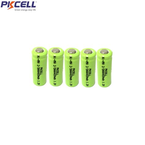 5pcs PKCELL Nimh 2 3AAA 1 2v Rechargeable Battery 2 3aaa Batteries NI