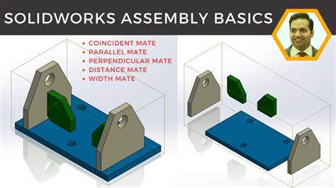 Mastering SolidWorks Basic Assembly Mate Commands Tutorial YouTube