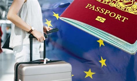 Brexit News Passport Rules For Holidays 2021 Could See Britons Rejected At Eu Airports Travel