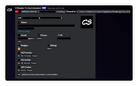 Github Hxdall Cstealer Mainv2 « La V2 De Cstealer Main Est Enfin