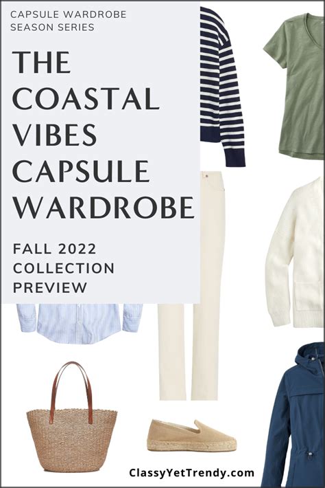 Sneak Peek Of The Coastal Vibes Fall 2022 Capsule Wardrobe 10 Outfits