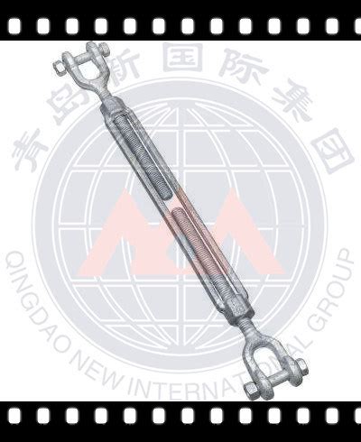 High Quality Galvanized Drop Forged Jaw Jaw Turnbuckle For Us Type