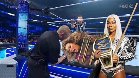 Wwe August Jade Cargill Destroy Nia Jax Win Smackdown Women S