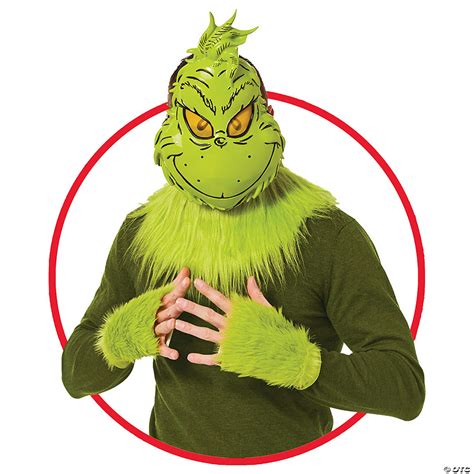 Adult Dr Seuss™ The Grinch Costume Accessory Kit