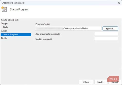 Comment automatiser les fichiers batch avec le planificateur de tâches