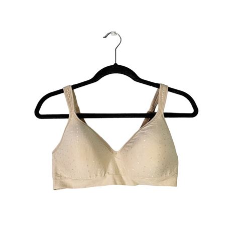 Bali Intimates Sleepwear Bali Polka Dot Nude Cream Tan Underwire