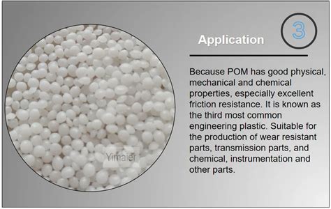 Injection Molding Pom Acetal Copolymer Polyformaldehyde Resin Pom