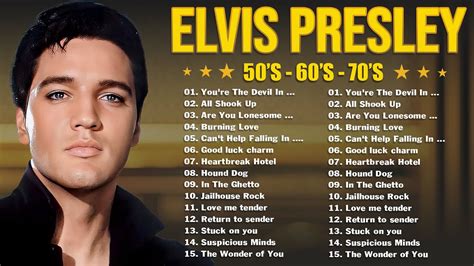 Elvis Presley Greatest Hits Playlist Full Album Best Songs Of Elvis