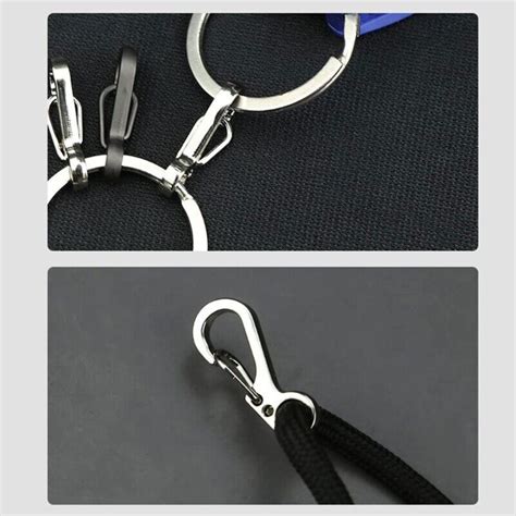 Mini Carabiners Spring Snap Keyring Hook For Traveling Hiking Keychains