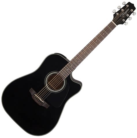 Takamine Gd Ce Blk Electroac Stica Dreadnought Cutaway Negro Casi