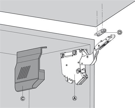 Lift Mechanism Unit For Aventos Hk S Stay Flap Fitting Online At H Fele