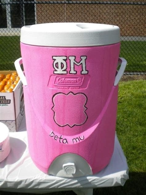 Cooler Phi Mu Phi Mu Crafts Phi