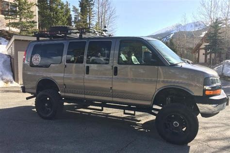 Lifted Chevy Van