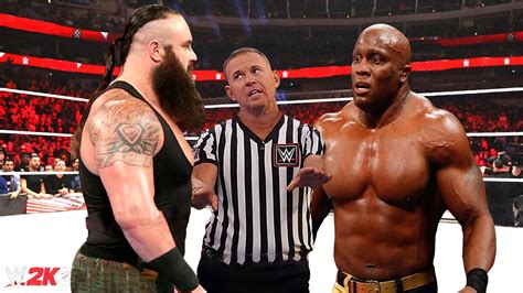 Bobby Lashley Vs Braun Strowman Youtube