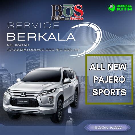 Jual Paket Service Berkala All New Pajero Sport Garasi Id