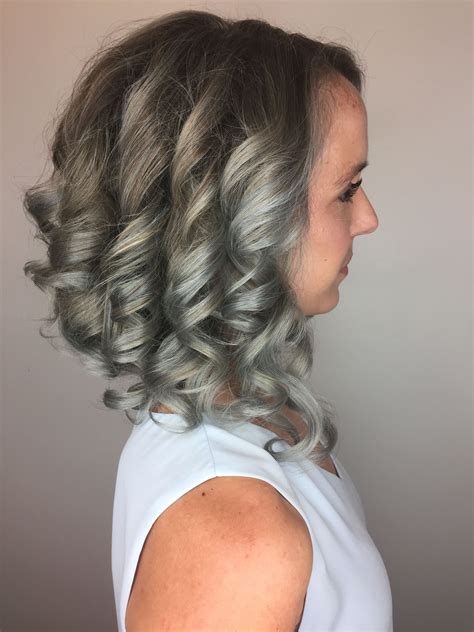 Slate Gray Silver Hair Silver Grey Hair Aveda Hair Silver Hair