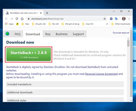 Cách đổi nút Start trên Windows 10 với StartIsBack - Thegioididong.com