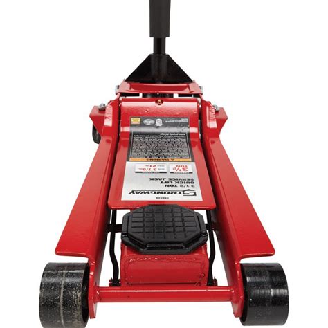 Free Shipping Strongway Ton Hydraulic Quick Lift Low Profile