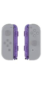 Amazon Extremerate Clear Atomic Purple Joycon Handheld Controller