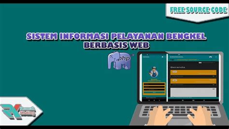 Aplikasi Sistem Informasi Pelayanan Bengkel Berbasis Web Source Code