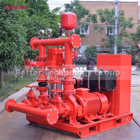 EDJ Standard Fire Pump Set That Is Popular At Home And Abroad Better