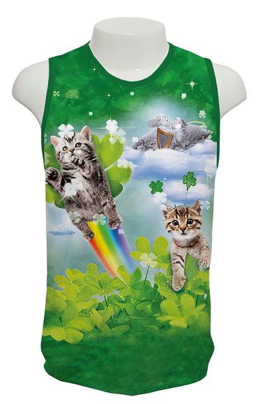 Camiseta Gato Arco Iris Regata Elo Produtos Especiais