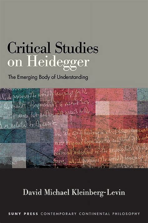 Suny Contemporary Continental Philosophy Critical Studies On Heidegger