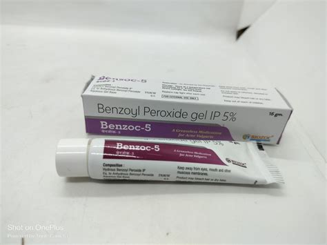 BENZOYL PEROXIDE GEL 5% at Rs 175/piece | Benzoyl Peroxide Gel in Sas Nagar | ID: 2852223817712