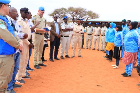 Wafdi Kormeer Ah Oo Boqasho Ku Tagay Xerada Tababarka Booliska Galmudug